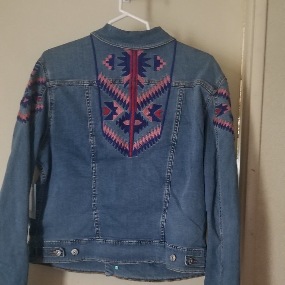 LuLaroe Jean Jacket Womens Size XL